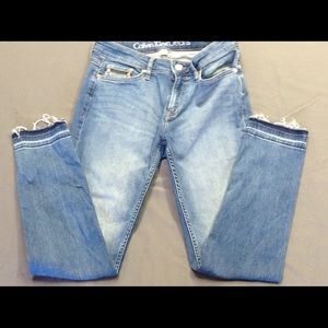 Calvin Klein ankle skinny, light stretch jeans
